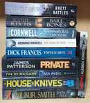 Thriller Mystery Suspense Fiction | Pack of 10 Books | Free Shipping | Free Bookmarks