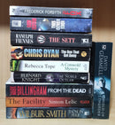 Thriller Mystery Suspense Fiction | Pack of 10 Books | Free Shipping | Free Bookmarks