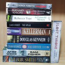 Thriller Mystery Suspense Fiction | Pack of 10 Books | Free Shipping | Free Bookmarks