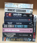 Thriller Mystery Suspense Fiction | Pack of 10 Books | Free Shipping | Free Bookmarks