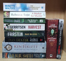 Thriller Mystery Suspense Fiction | Pack of 10 Books | Free Shipping | Free Bookmarks
