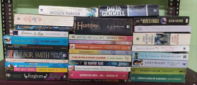 Mixed Lot of General Fiction Books for Adults | Lot of 30 Books