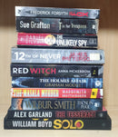 Thriller Mystery Suspense Fiction | Pack of 10 Books | Free Shipping | Free Bookmarks