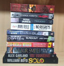 Thriller Mystery Suspense Fiction | Pack of 10 Books | Free Shipping | Free Bookmarks