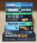 Thriller Mystery Suspense Fiction | Pack of 10 Books | Free Shipping | Free Bookmarks