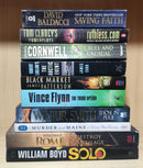 Thriller Mystery Suspense Fiction | Pack of 10 Books | Free Shipping | Free Bookmarks