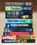 Thriller Mystery Suspense Fiction | Pack of 10 Books | Free Shipping | Free Bookmarks