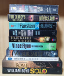 Thriller Mystery Suspense Fiction | Pack of 10 Books | Free Shipping | Free Bookmarks