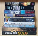 Thriller Mystery Suspense Fiction | Pack of 10 Books | Free Shipping | Free Bookmarks