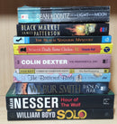Thriller Mystery Suspense Fiction | Pack of 10 Books | Free Shipping | Free Bookmarks