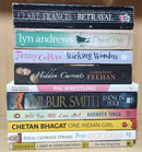Mix of 4 Genres Books Lot | Free Shipping & Bookmarks