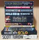 Thriller Mystery Suspense Fiction | Pack of 10 Books | Free Shipping | Free Bookmarks