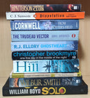 Thriller Mystery Suspense Fiction | Pack of 10 Books | Free Shipping | Free Bookmarks