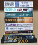 Thriller Mystery Suspense Fiction | Pack of 10 Books | Free Shipping | Free Bookmarks