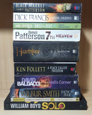 Thriller Mystery Suspense Fiction | Pack of 10 Books | Free Shipping | Free Bookmarks