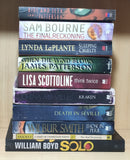 Thriller Mystery Suspense Fiction | Pack of 10 Books | Free Shipping | Free Bookmarks