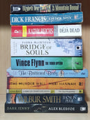 Thriller Mystery Suspense Fiction | Pack of 10 Books | Free Shipping | Free Bookmarks