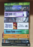 Thriller Mystery Suspense Fiction | Pack of 10 Books | Free Shipping | Free Bookmarks