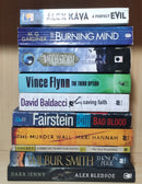 Thriller Mystery Suspense Fiction | Pack of 10 Books | Free Shipping | Free Bookmarks
