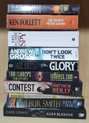 Thriller Mystery Suspense Fiction | Pack of 10 Books | Free Shipping | Free Bookmarks