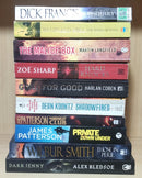 Thriller Mystery Suspense Fiction | Pack of 10 Books | Free Shipping | Free Bookmarks