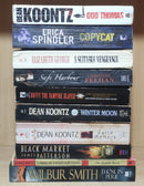 Thriller Mystery Suspense Fiction | Pack of 10 Books | Free Shipping | Free Bookmarks