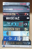 Thriller Mystery Suspense Fiction | Pack of 10 Books | Free Shipping | Free Bookmarks