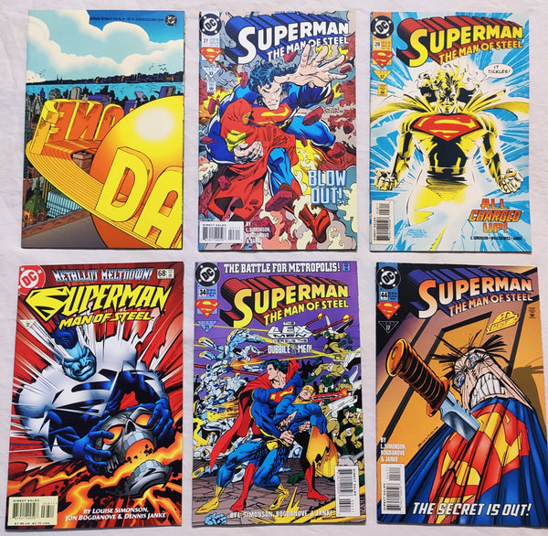 Superman Man of Steel | Set of 6 Comics | DC Comics