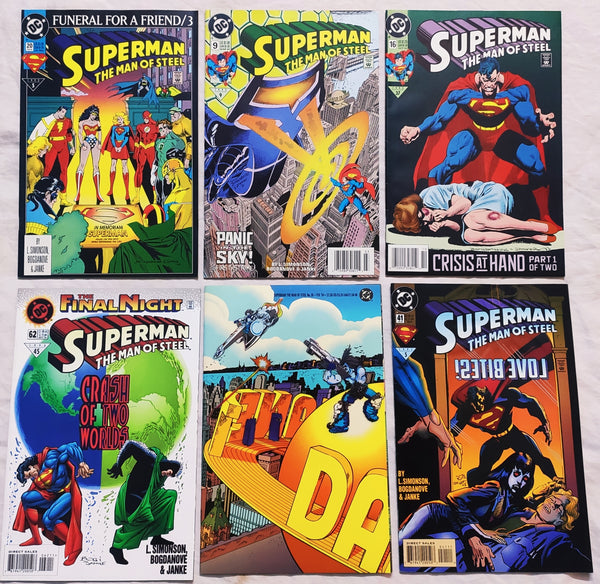 Superman Man of Steel | Set of 6 Comics | DC Comics