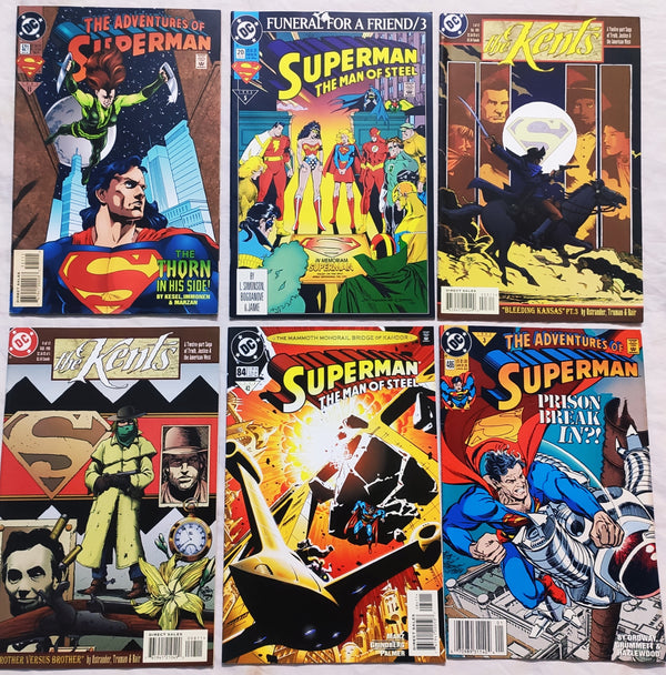 Superman Comics by DC Comics | Collection of 6 Comics