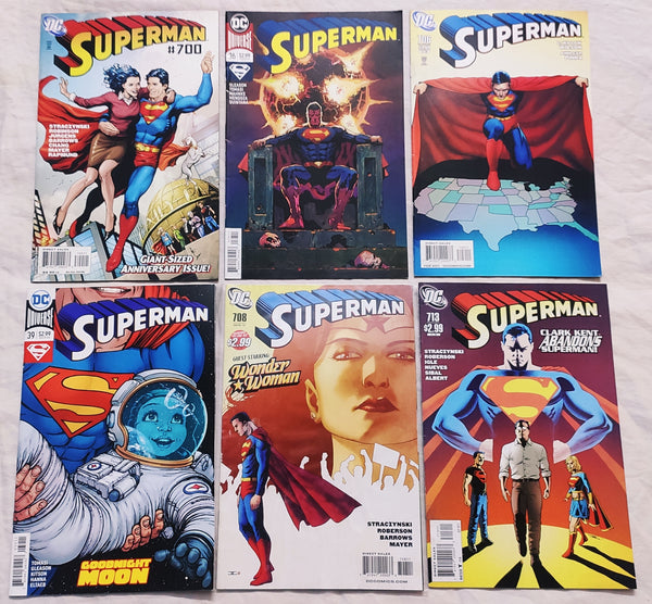 Superman Comics by DC Comics | Original US Print Comics | Set of 6 Comics