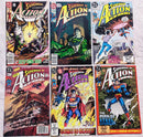 Superman in Action Comics | Original US Print Comics | Set of 6 DC Comics