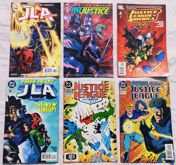 JLA Justice League of America Comics | Set of 6 Comics | DC Comics