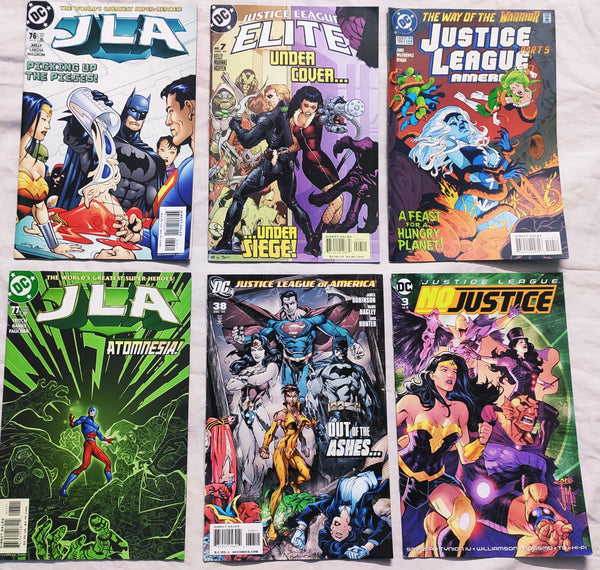 JLA Justice League of America Comics | Set of 6 Comics | DC Comics