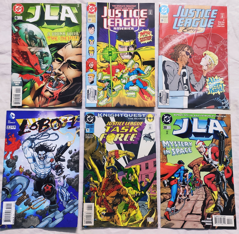 JLA Justice League of America Comics | Set of 6 Comics | DC Comics