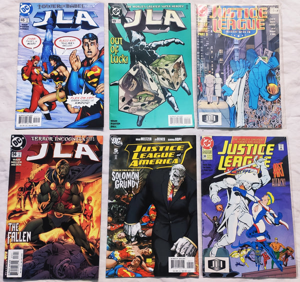 JLA Justice League of America Comics | Set of 6 Comics | DC Comics