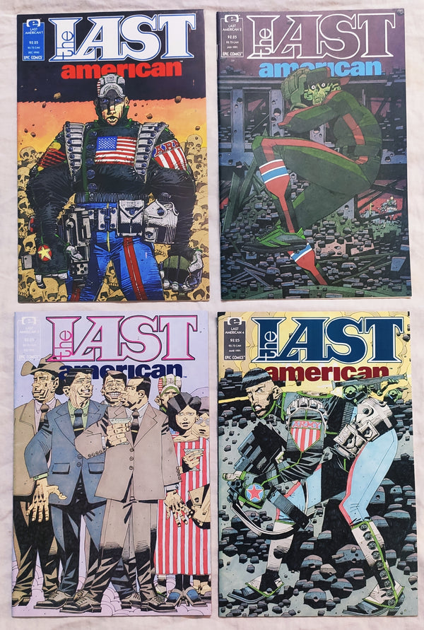 The Last American Epic Comics #1-4