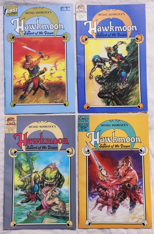 First Comics Hawkmoon Complete#1-4