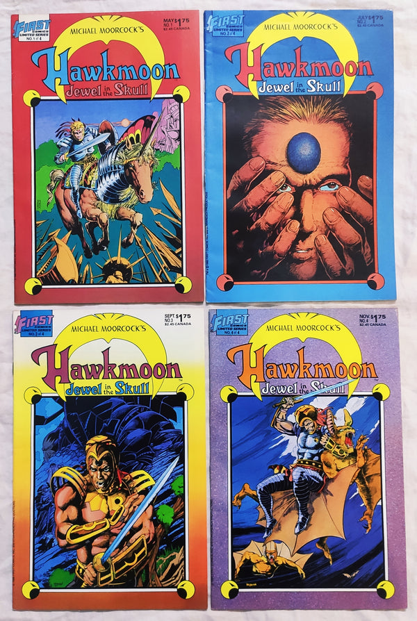 First Comics Hawkmoon #1-4 Complete Series