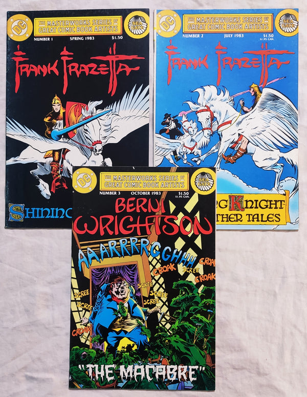 DC Comics The Master Work Series of Great Comic Books Artists #1-3