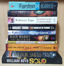 Thriller Mystery Suspense Fiction | Pack of 10 Books | Free Shipping | Free Bookmarks