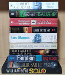 Thriller Mystery Suspense Fiction | Pack of 10 Books | Free Shipping | Free Bookmarks