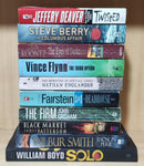 Thriller Mystery Suspense Fiction | Pack of 10 Books | Free Shipping | Free Bookmarks