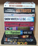 Thriller Mystery Suspense Fiction | Pack of 10 Books | Free Shipping | Free Bookmarks