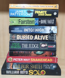 Thriller Mystery Suspense Fiction | Pack of 10 Books | Free Shipping | Free Bookmarks