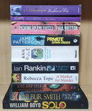 Thriller Mystery Suspense Fiction | Pack of 10 Books | Free Shipping | Free Bookmarks