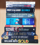 Thriller Mystery Suspense Fiction | Pack of 10 Books | Free Shipping | Free Bookmarks
