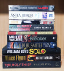 Thriller Mystery Suspense Fiction | Pack of 10 Books | Free Shipping | Free Bookmarks