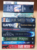 Thriller Mystery Suspense Fiction | Pack of 10 Books | Free Shipping | Free Bookmarks