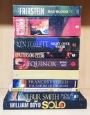 Thriller Mystery Suspense Fiction | Pack of 10 Books | Free Shipping | Free Bookmarks